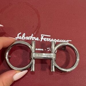 Salvatore Ferragamo Silver belt Belt Buckle